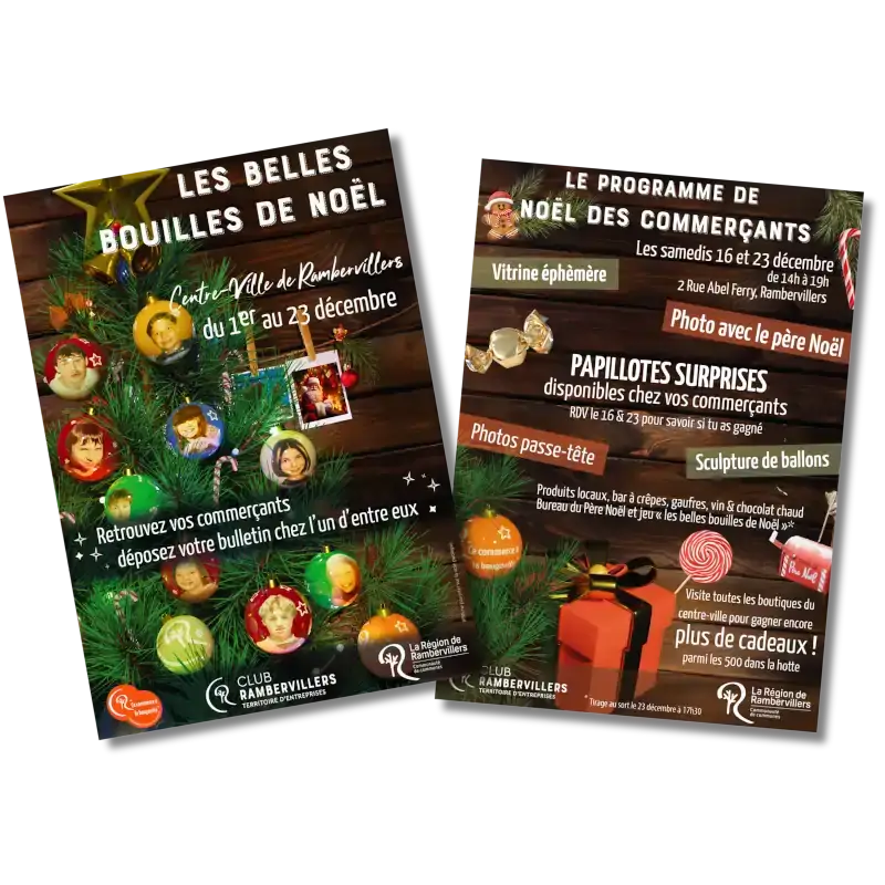 Le jeux des bouilles de Noël