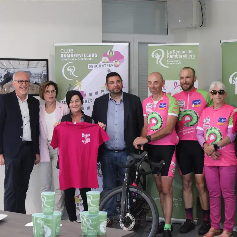 Prévention Cancer Tour des Vosges à vélo