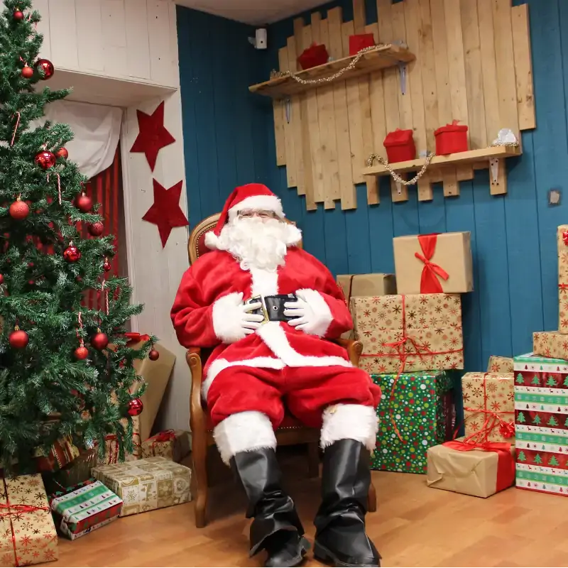 La vitrine de Noël des commerçants du club Rambervillers Territoire d'Entreprises